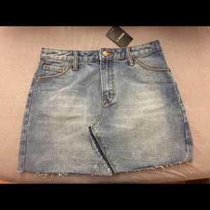Denim skirt